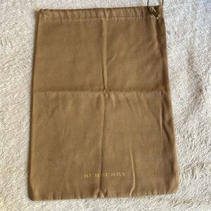 Burberry dust bag